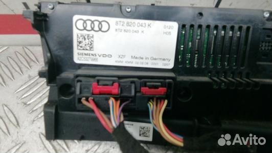 Блок управления печки и климат-контроля audi A4 B8