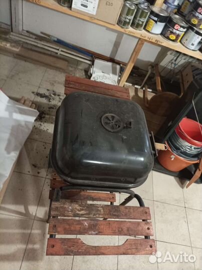 Мангал барбекю с крышей