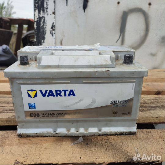 Аккумулятор Varta 74А/ч