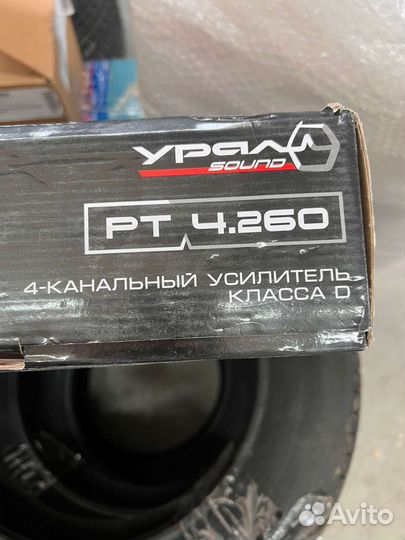 Автомобильный усилитель Ural PT 4.260
