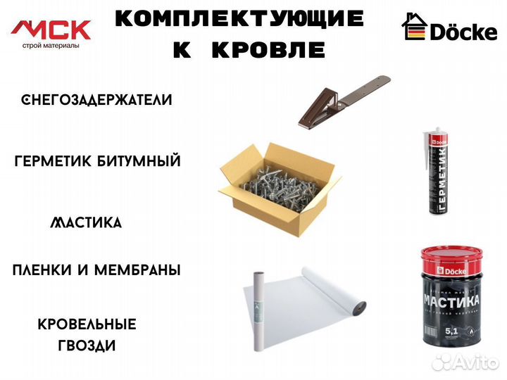 Гибкая черепица Деке (Docke)