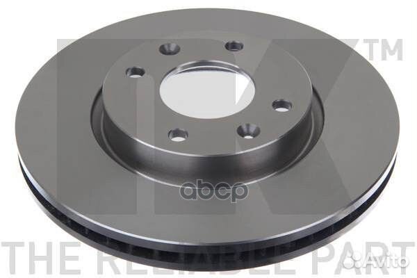 Диск тормозной передний вентилируемый hyundai E