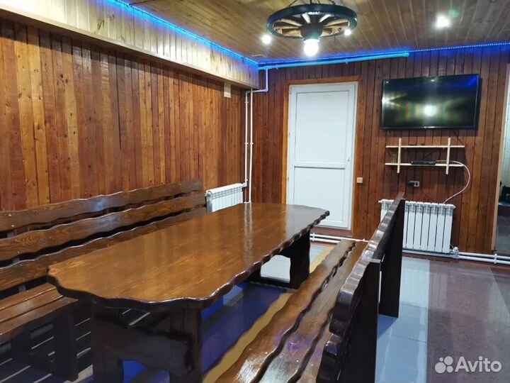 Сауна с бассейном