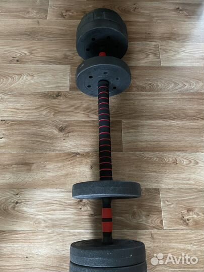 Набор штанга и гантели