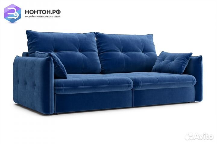 Диван тик-так Нортон темно-синий