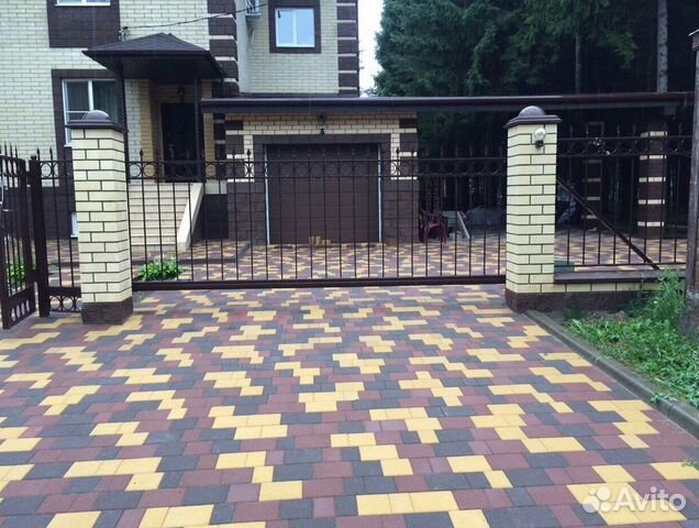 Укладка тротуарной плитки в Ногинске | Услуги | Авито