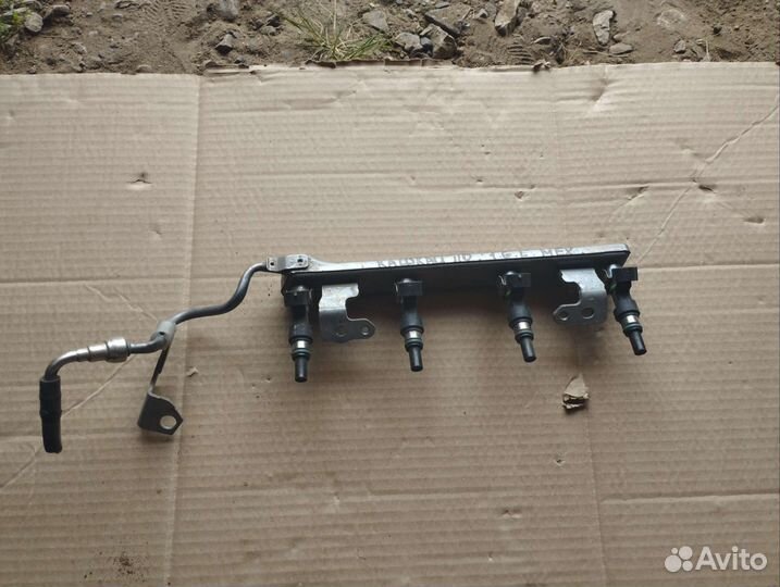 Топливная рампа с форсунками Qashqai J10 1.6 МКПП