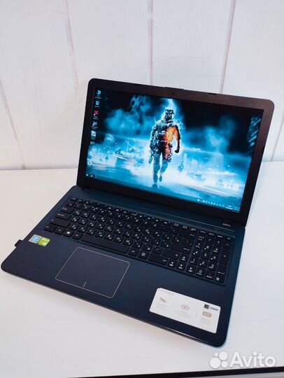 Asus игровой отл с(ssd/Intel goold/8/две видео к