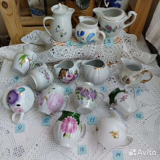 Сливочники и Молочники СССР