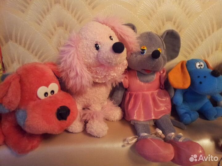 Мягкие игрушки новые и б/у
