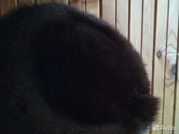 Шапка норковая женская