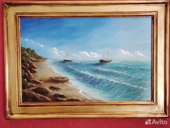 Картина маслом на двп