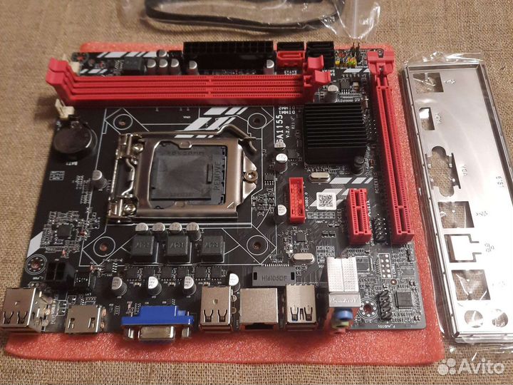 Материнская плата B75M 1155 ddr3