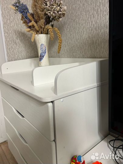 Комод Атон Пеленальный Сириус-2 Wood 804 (пвх)