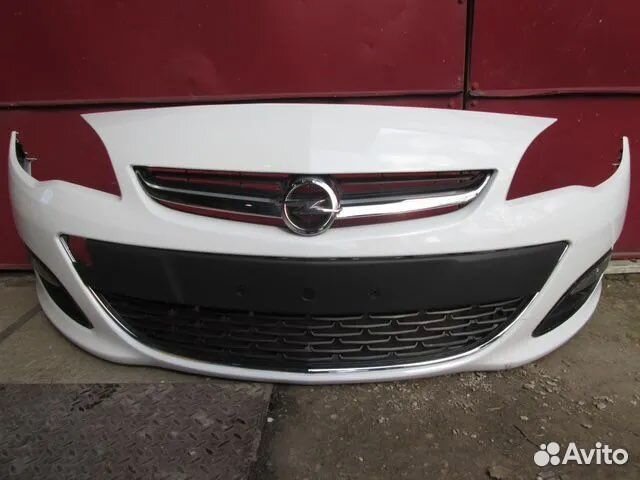 Бампер на opei astra j ресталинг
