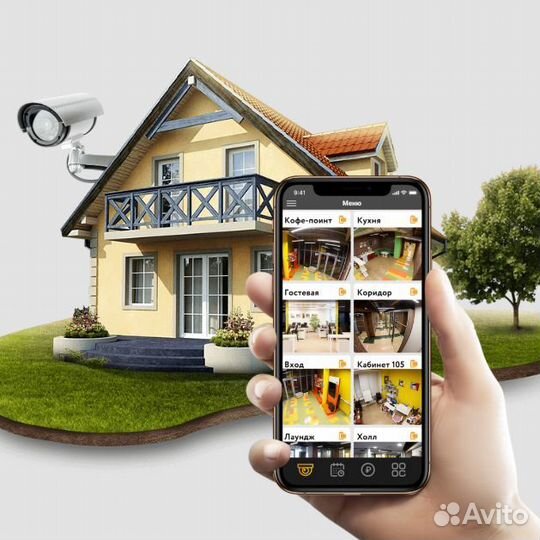 Видеонаблюдение с установкой под ключ