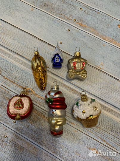 Елочные новогодние игрушки 22 штуки
