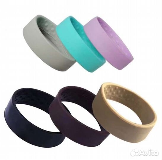 Силиконовая гибкая заколка для волос