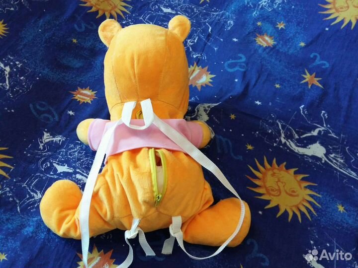 Большой -медвежонок-рюкзачок