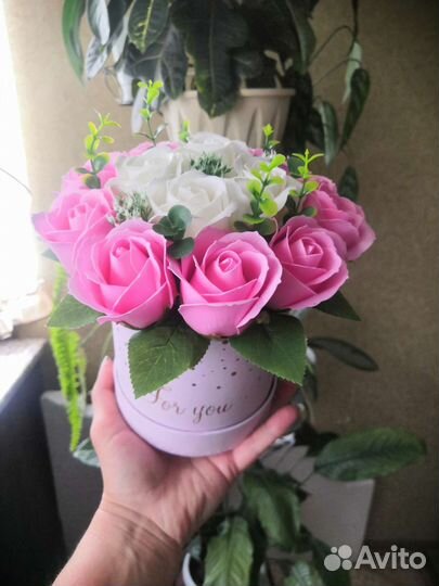 Мыльные розы букеты
