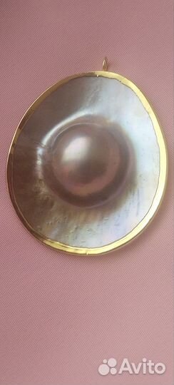 Кулон перламутр жемчуг