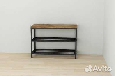 Обувница в стиле лофт