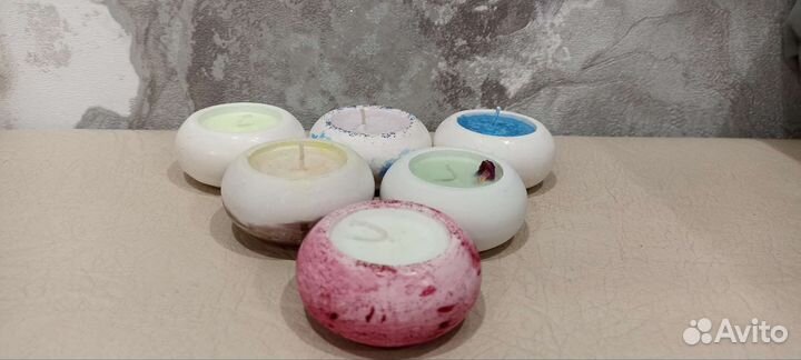 Свечи восковые ручной работы