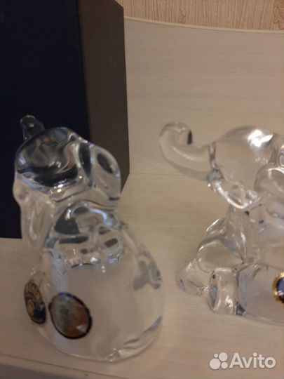 Хрусталь bohemia - слоники под специи