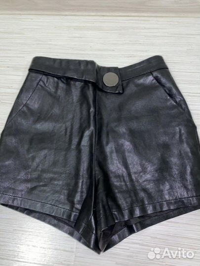 Шорты кожаные размер xs