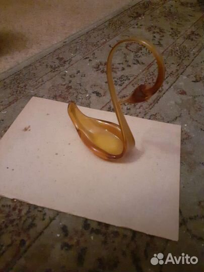 Лебедь стекло СССР