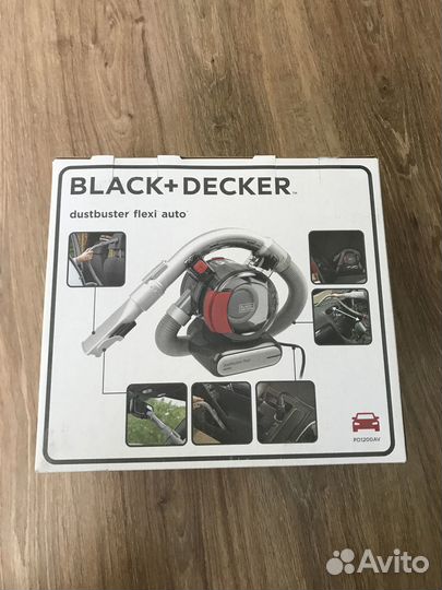 Автомобильный пылесос Black+decker pd1200av