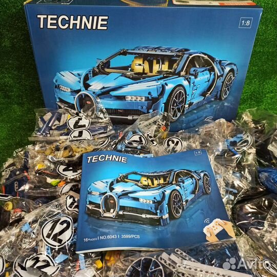 Конструктор Bugatti Chiron