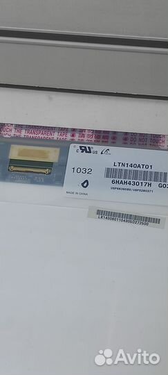 Матрица для ноутбука LTN140AT01