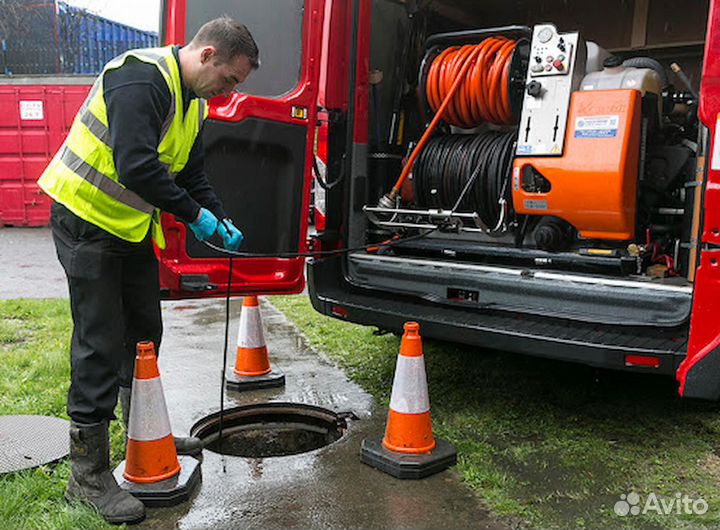 Устранение засоров. Видеодиагностика