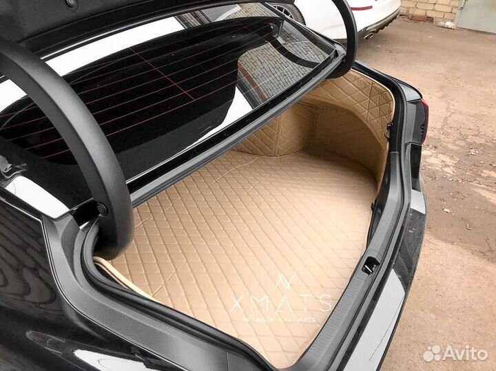 3D Коврики в багажник для Toyota Camry XV70