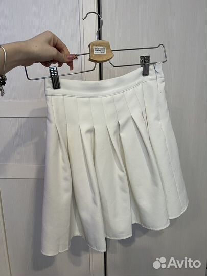 Юбка белая