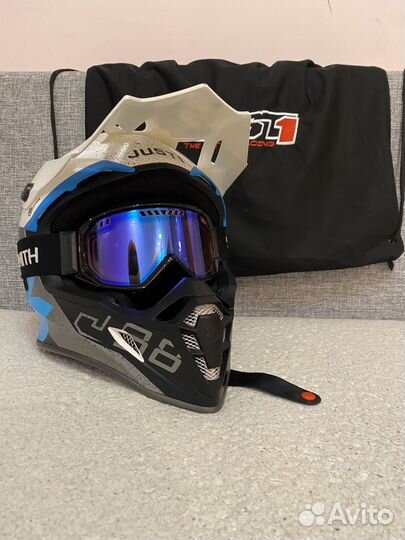 Шлем для мотокросса just1