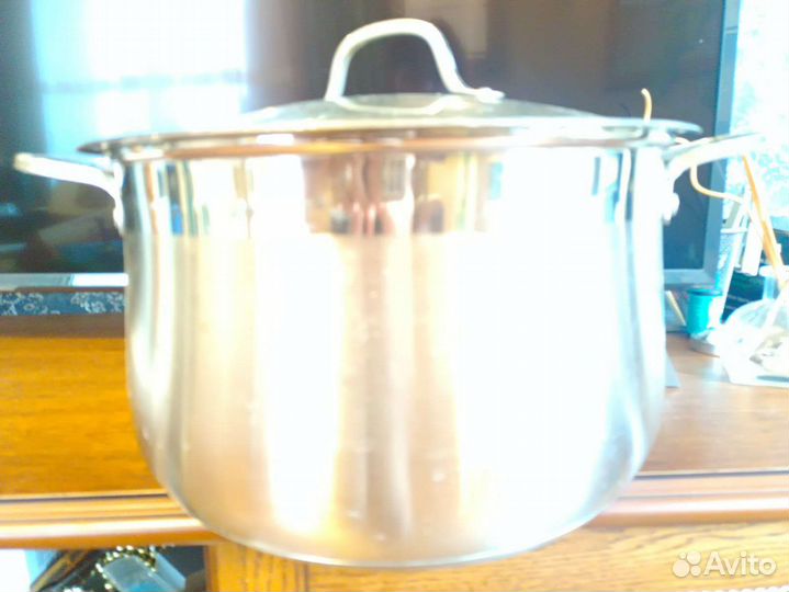 Кастрюля из нержавейки 20 л