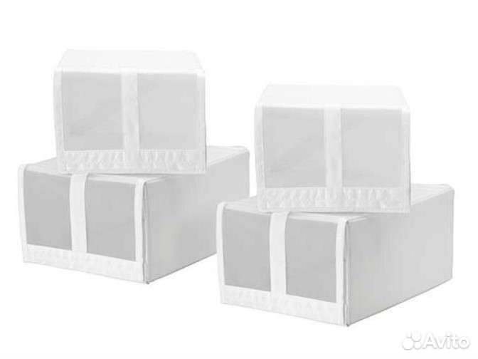 Коробки для хранения обуви Икеа Скубб/Scubb