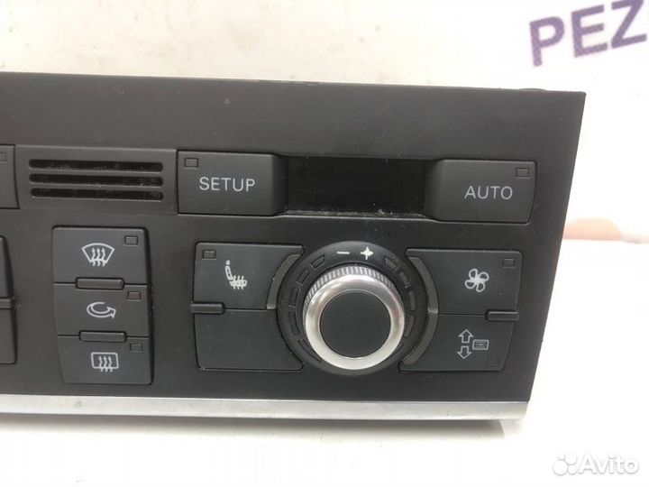 Блок управления климатом передний Audi Q7