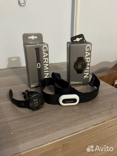 Garmin forerunner 55 + HRM pro