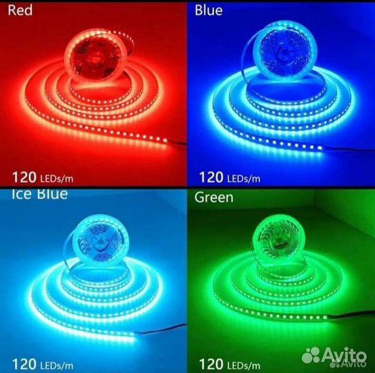 Лента светодиодная для зеркала 12 вольт