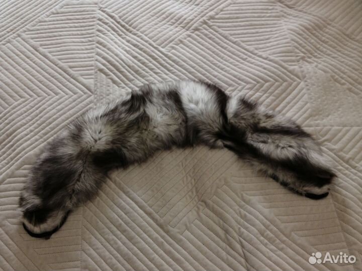 Меховой воротник песец