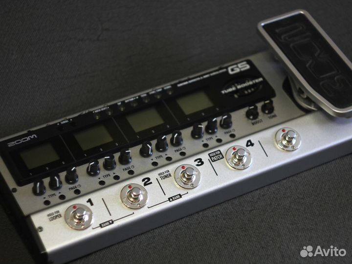 Гитарный процессор эффектов zoom G5