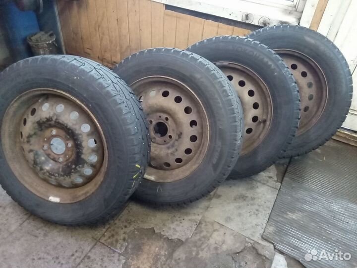 Штампованные диски r15 4x100 4шт