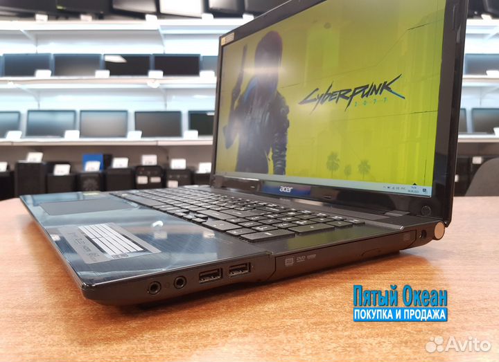 Ноутбук Acer 17, Core i7, 16Gb, GeForce 4Gb