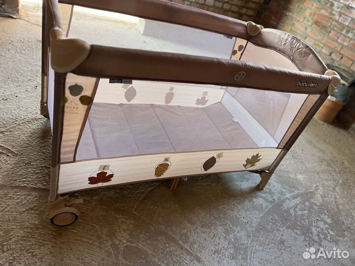 Манеж кровать babyton