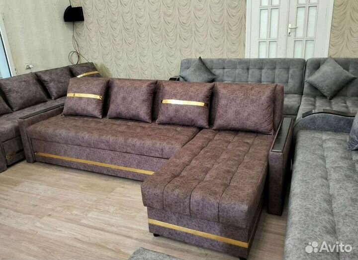 Угловой диван раскладной на заказ