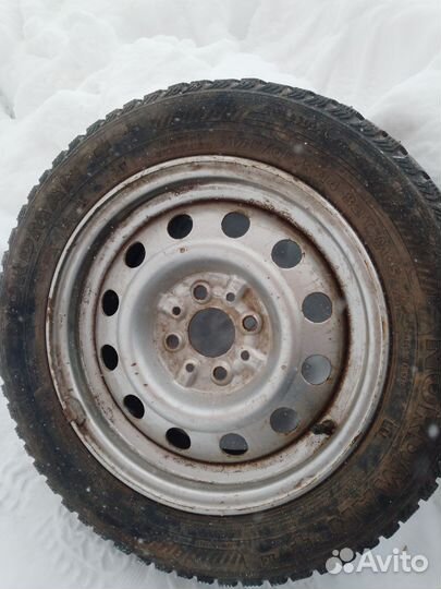 Зимняя резина на диске r14 на ваз