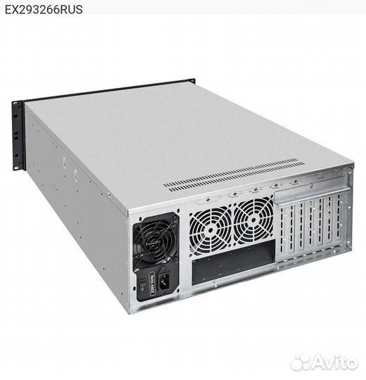 Корпус Exegate Pro 4U650-18 Rack 700Вт чёрный 4U